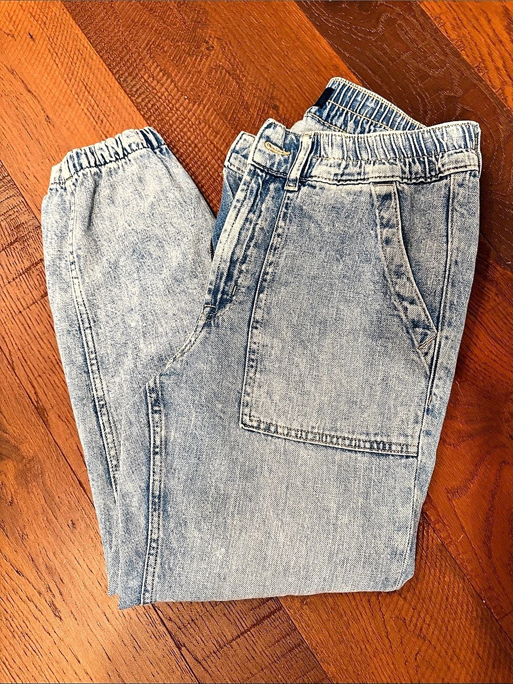 Gap Denim Jogger Pants Blue Small